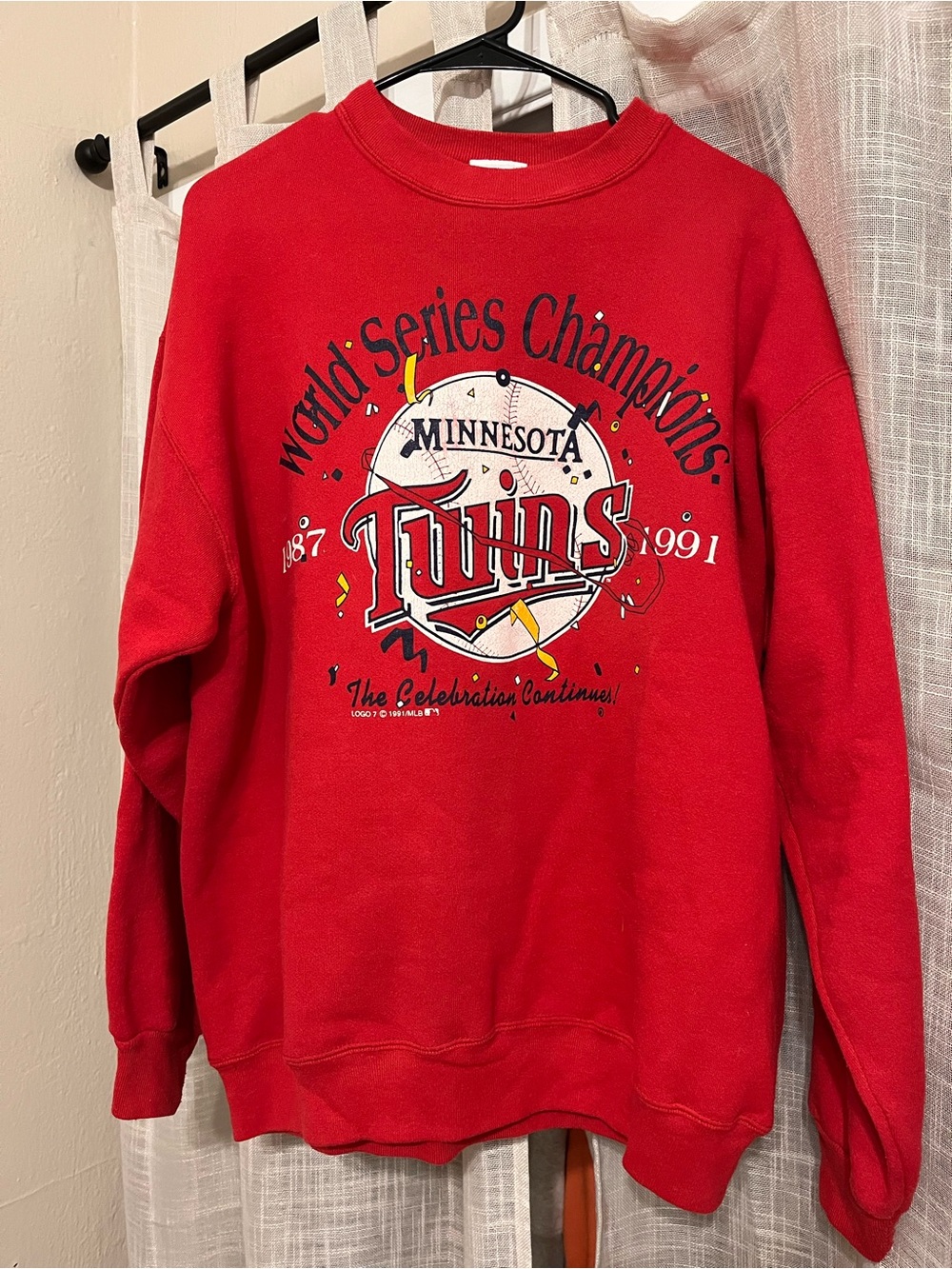 Vintage Minnesota Twins World Series Crewneck Sweatshirt